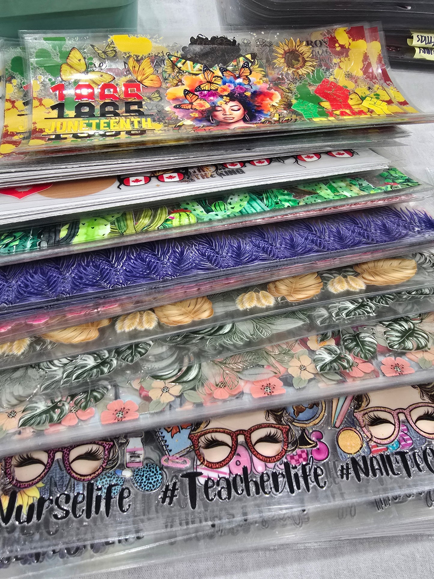 Mother's day Sale of UV DTF WRAP mix bundle