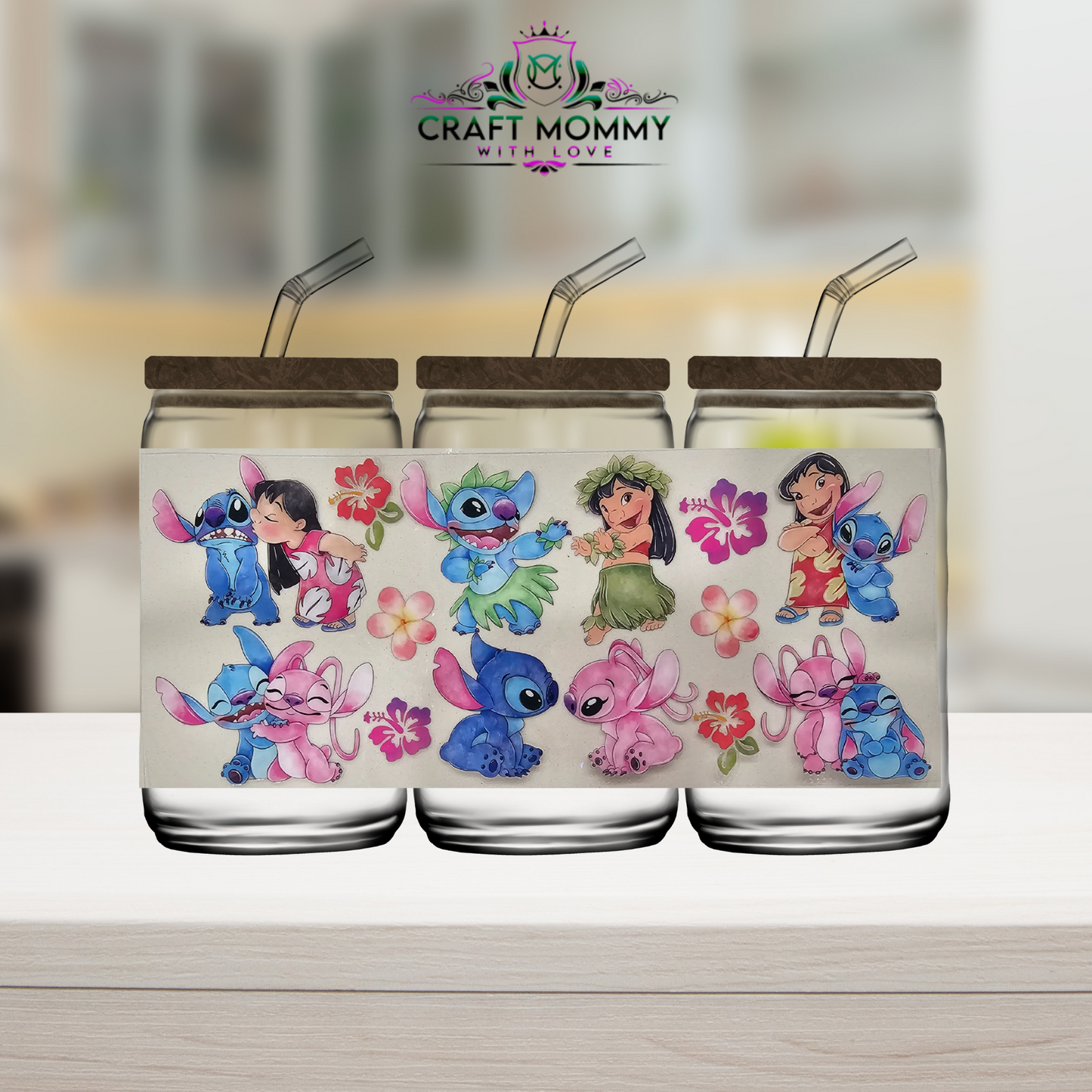 Lilo & Stitch - UV DTF wrap