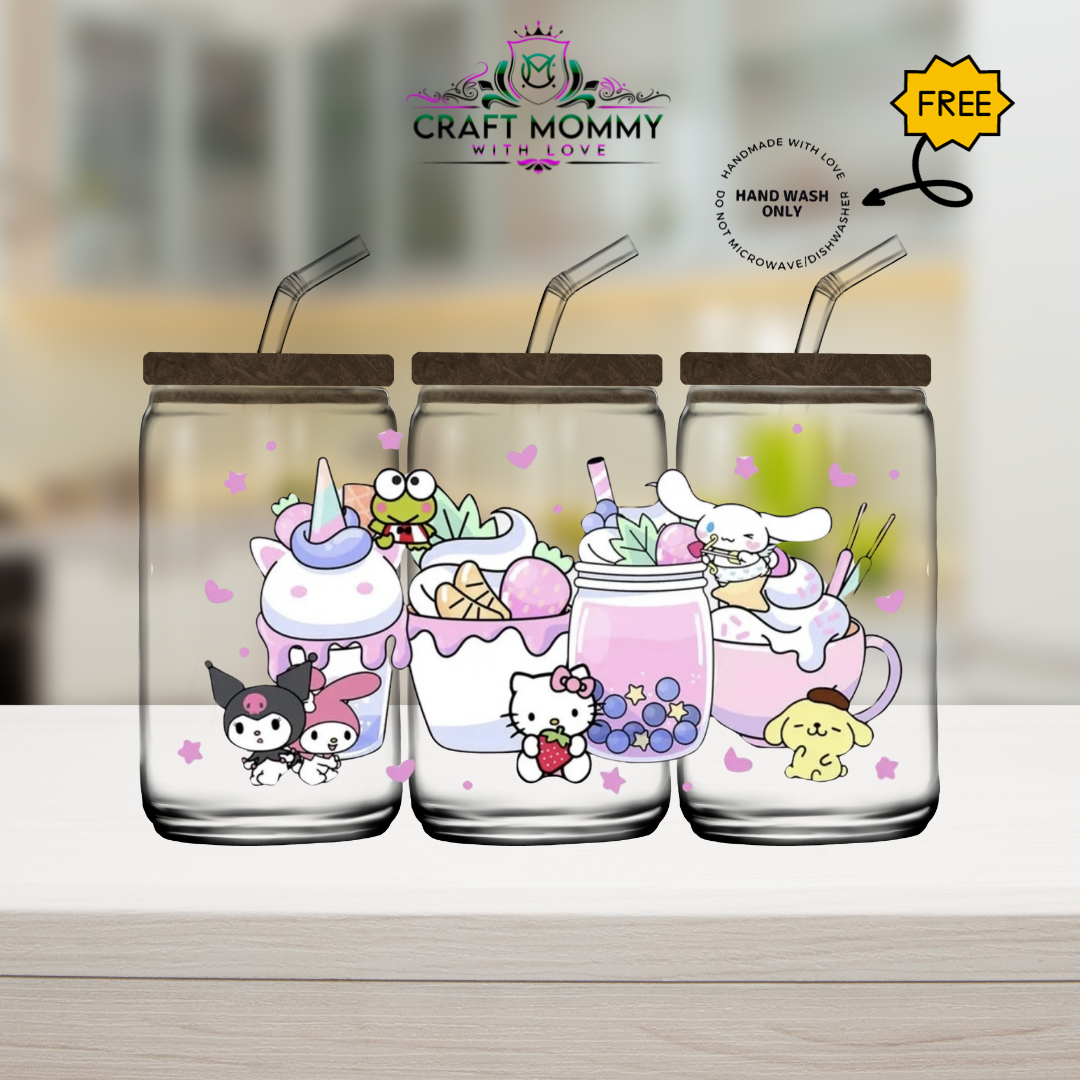 Sanri desserts - UV DTF WRAP