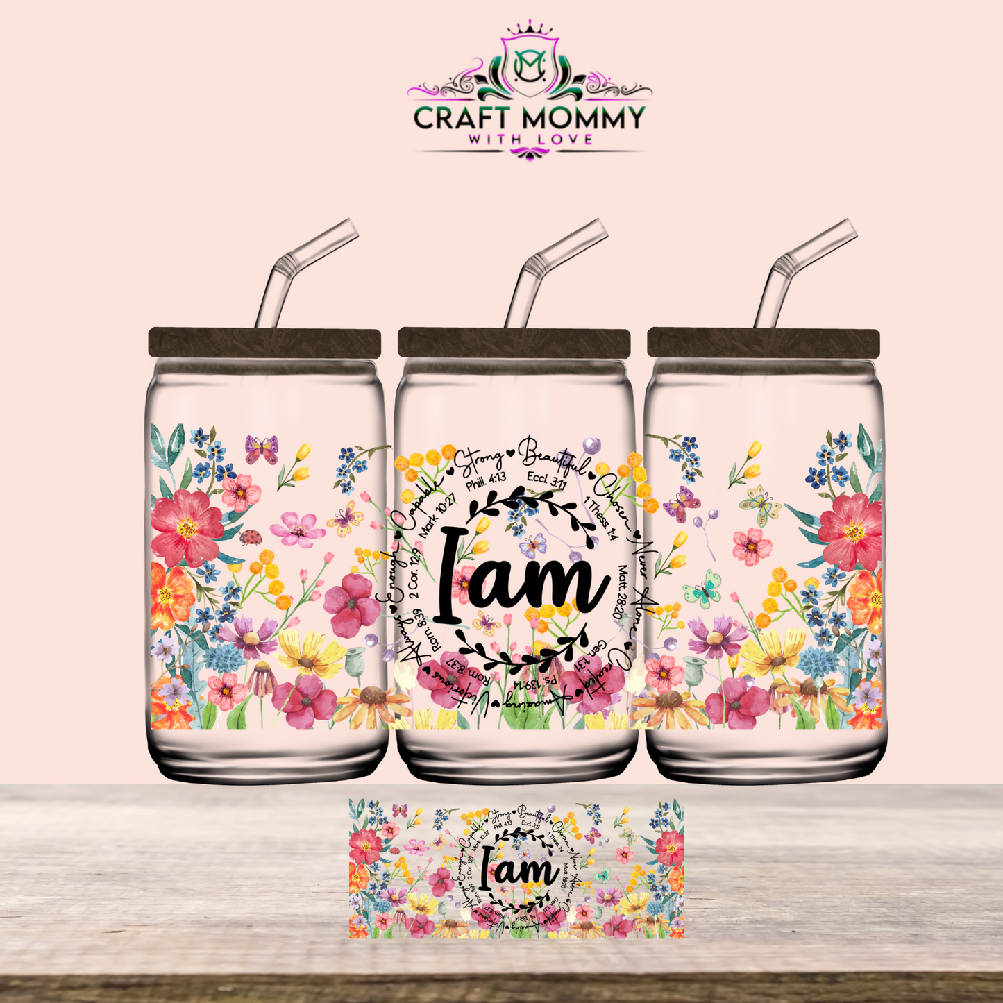 Iam-UV DTF Wrap 16 oz