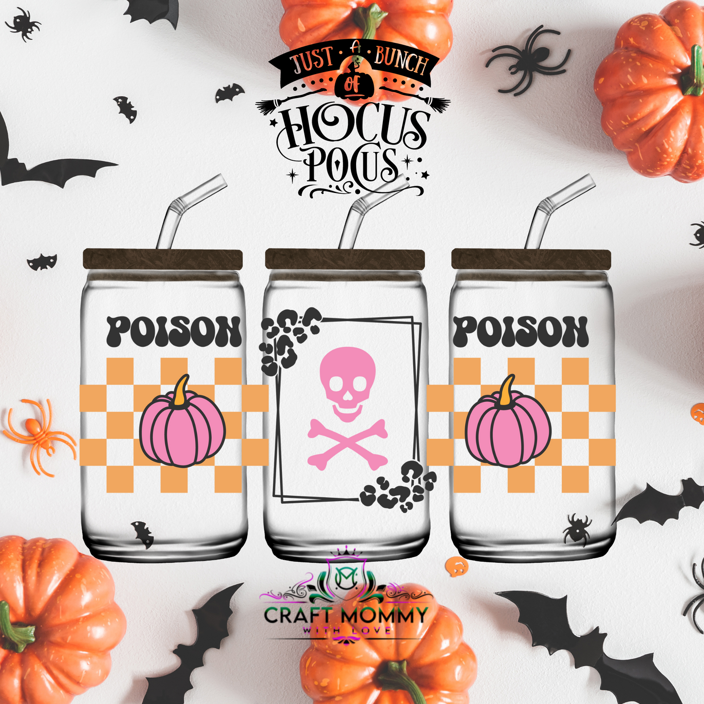 Halloween 1013- UV DTF Wrap 16 oz