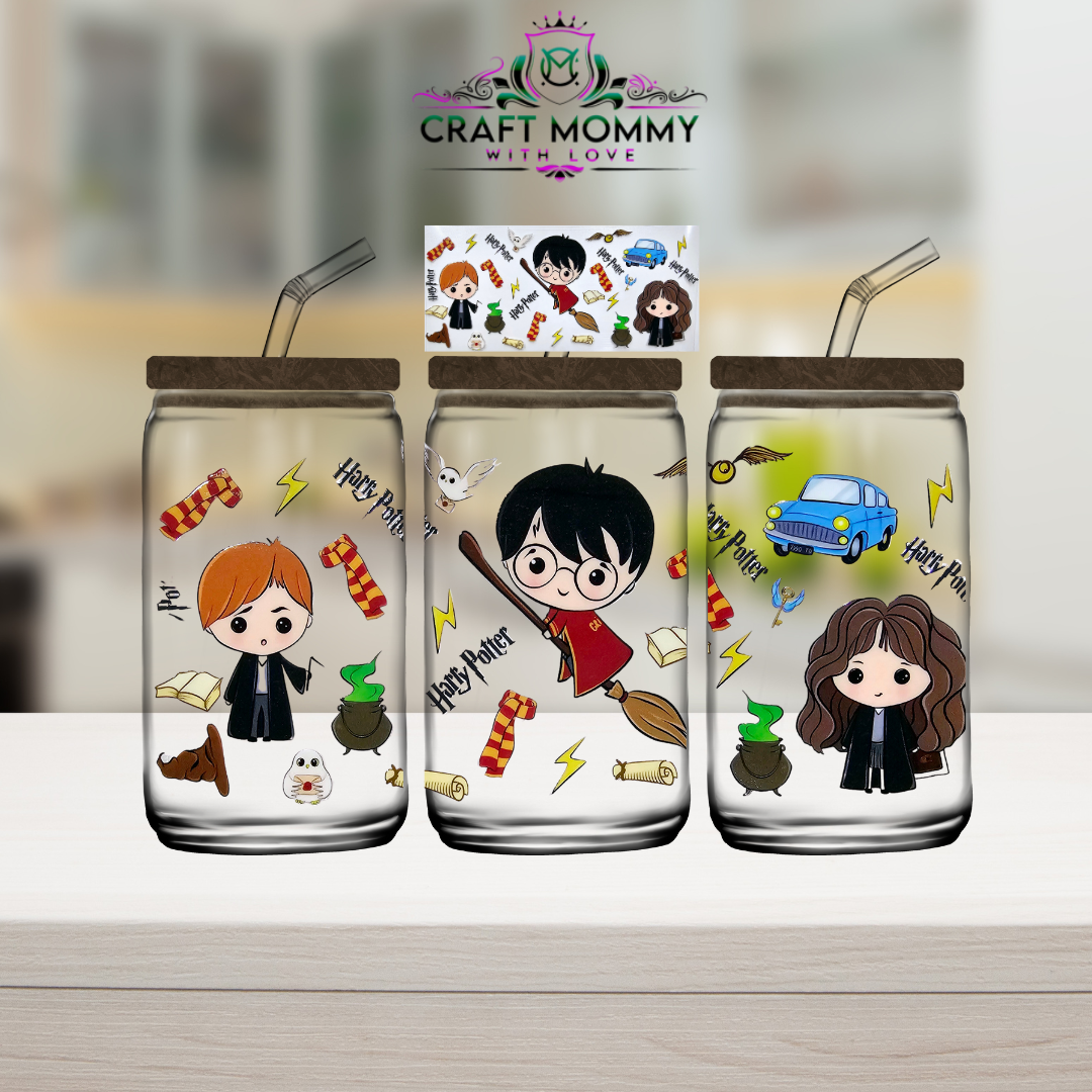 HP and Friends 002 -DTF Wrap 16 oz