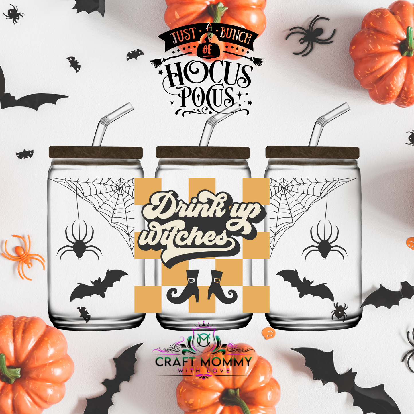 Halloween 1015- UV DTF Wrap 16 oz