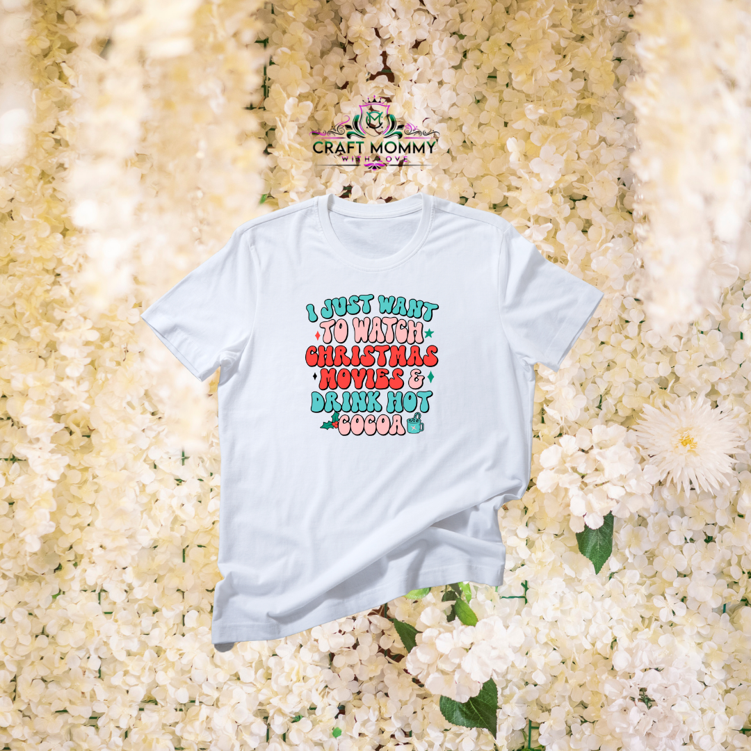 I just watch Christmas movies- DTF Transfer