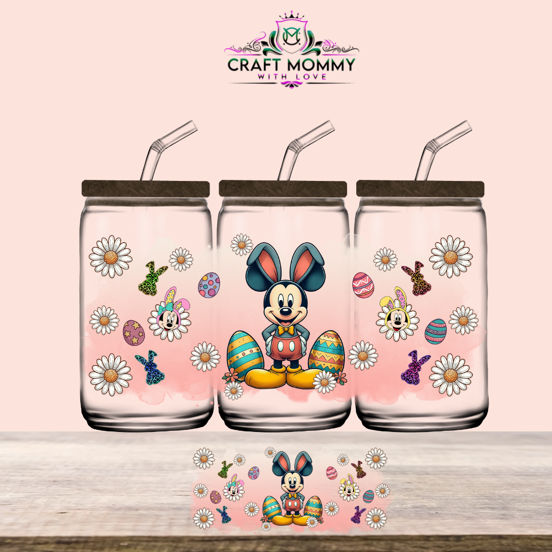 Easter Collection UV DTF Wrap 16oz - Mouse 001