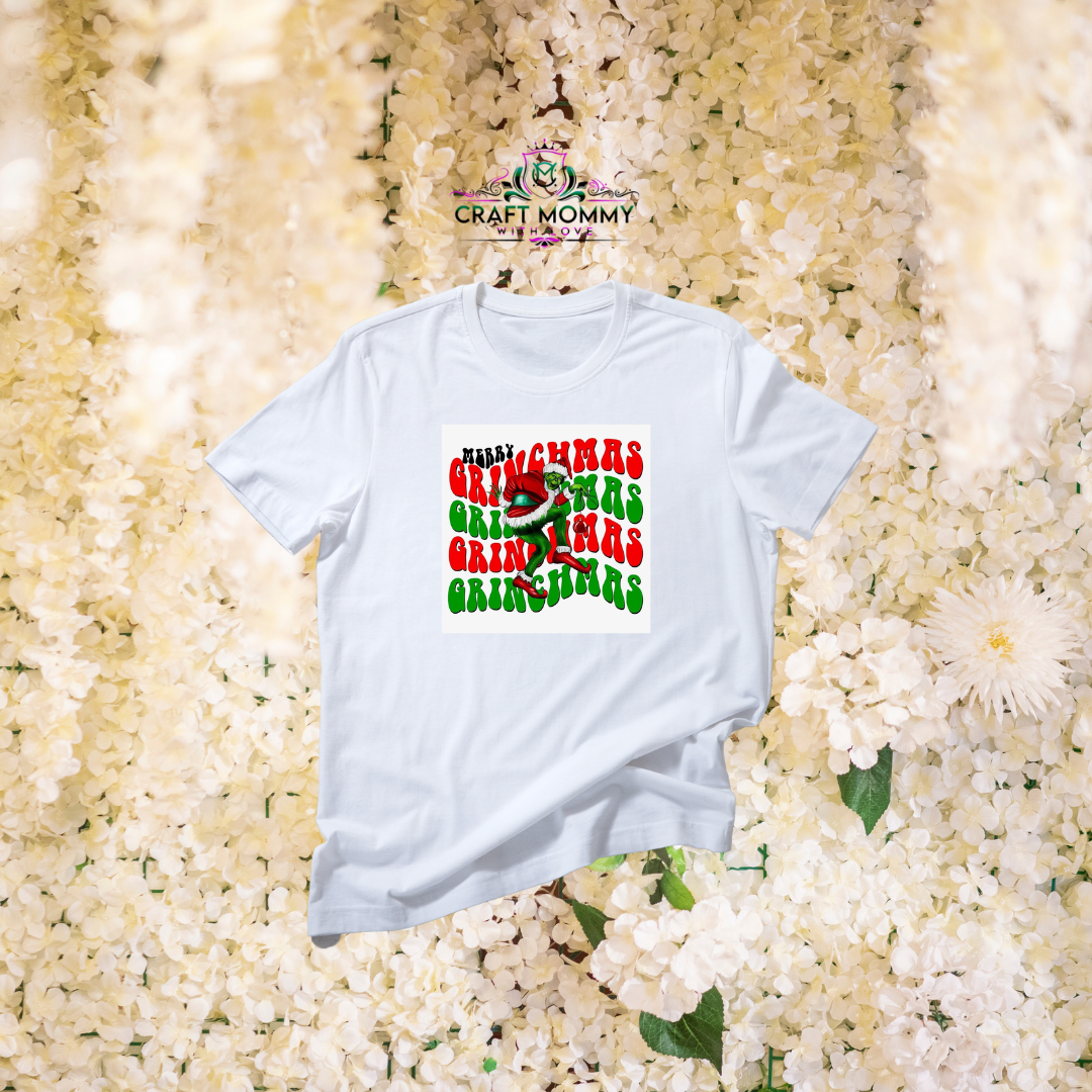 Merry Grinchmas- DTF Transfer