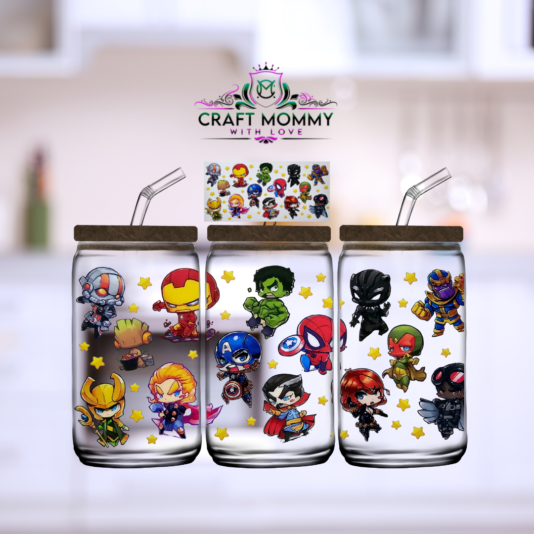 Marvel- DTF Wrap 16 oz