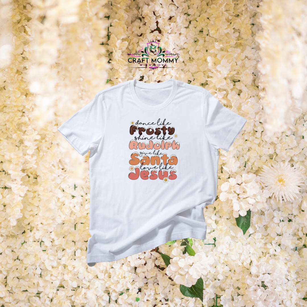 Frosty Rudolf Sanata Jesus- DTF Transfer