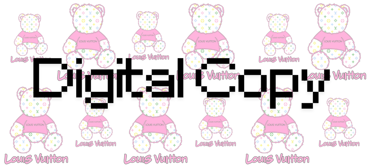 Bear Designer- Digital Transparent PNG File