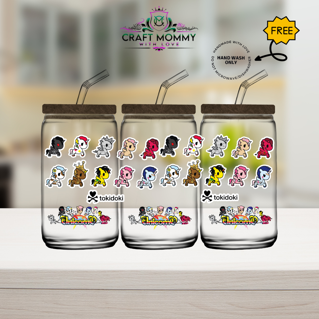 Tokidoki 004 Unicorn - UV DTF WRAP