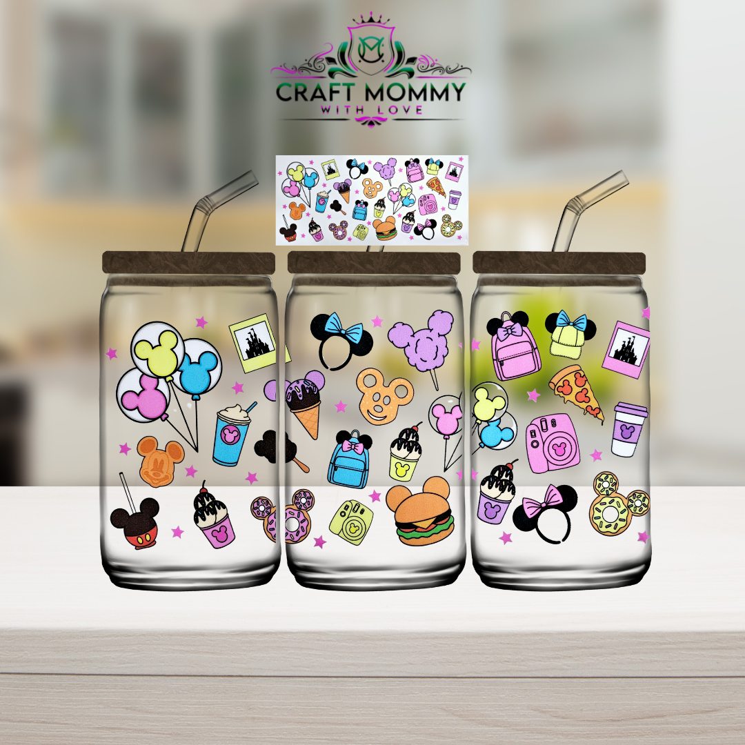 Mickey 003- DTF Wrap 16 oz