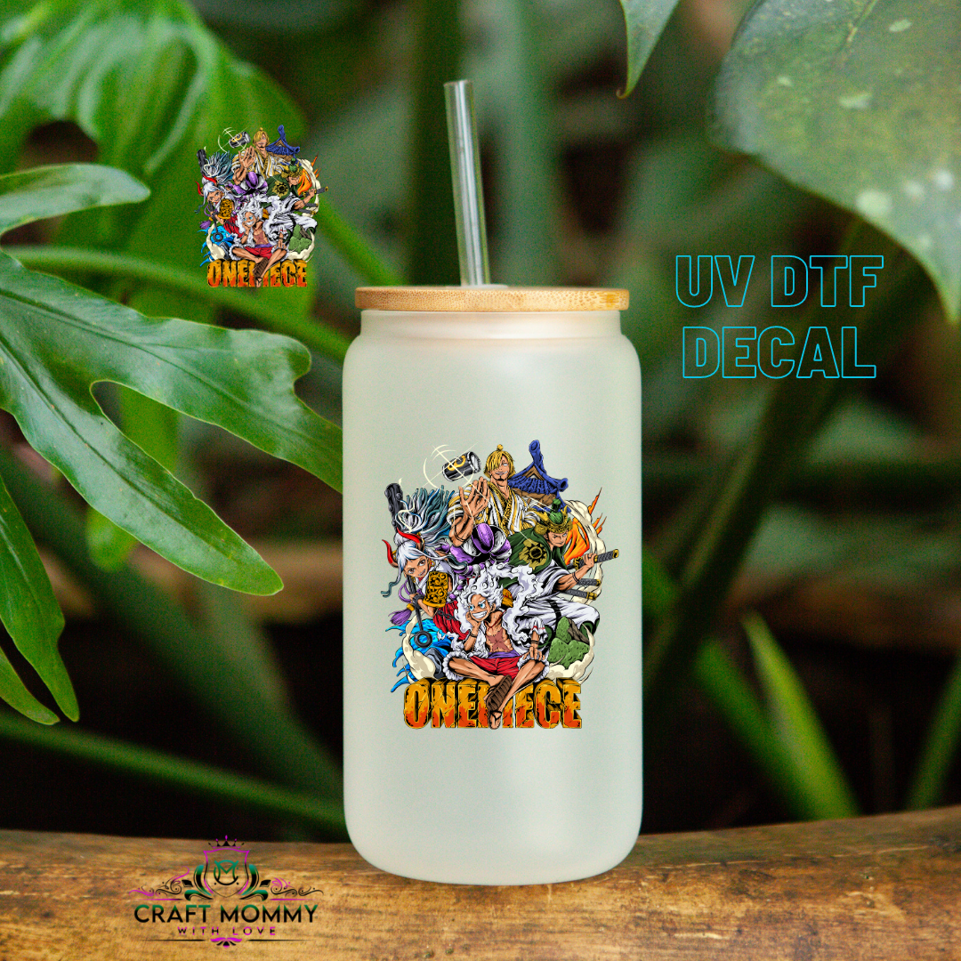One Piece - UV DTF Decal – craftmommy