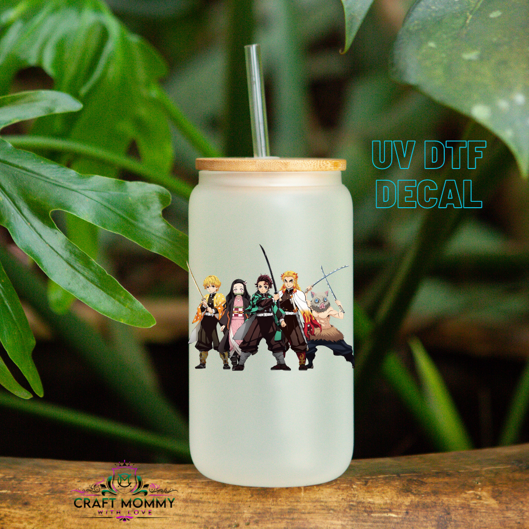 Demon Slayer - UV DTF Decal