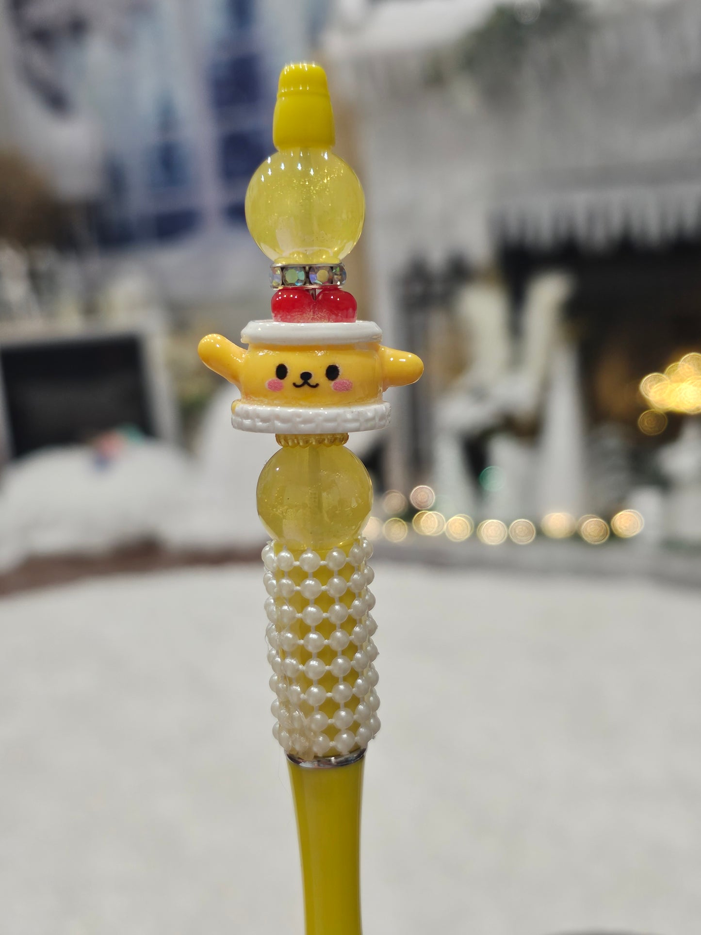 Pompom -Beadable pen