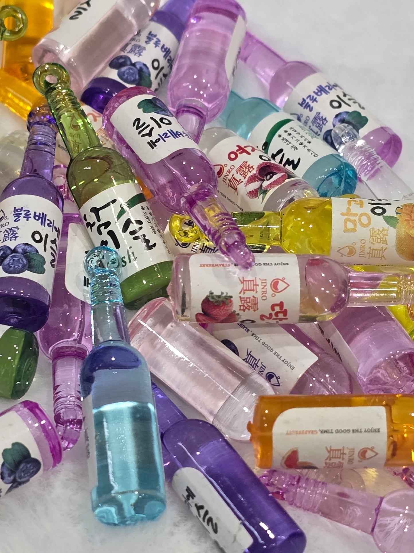 Drinks Bottle pendant charms