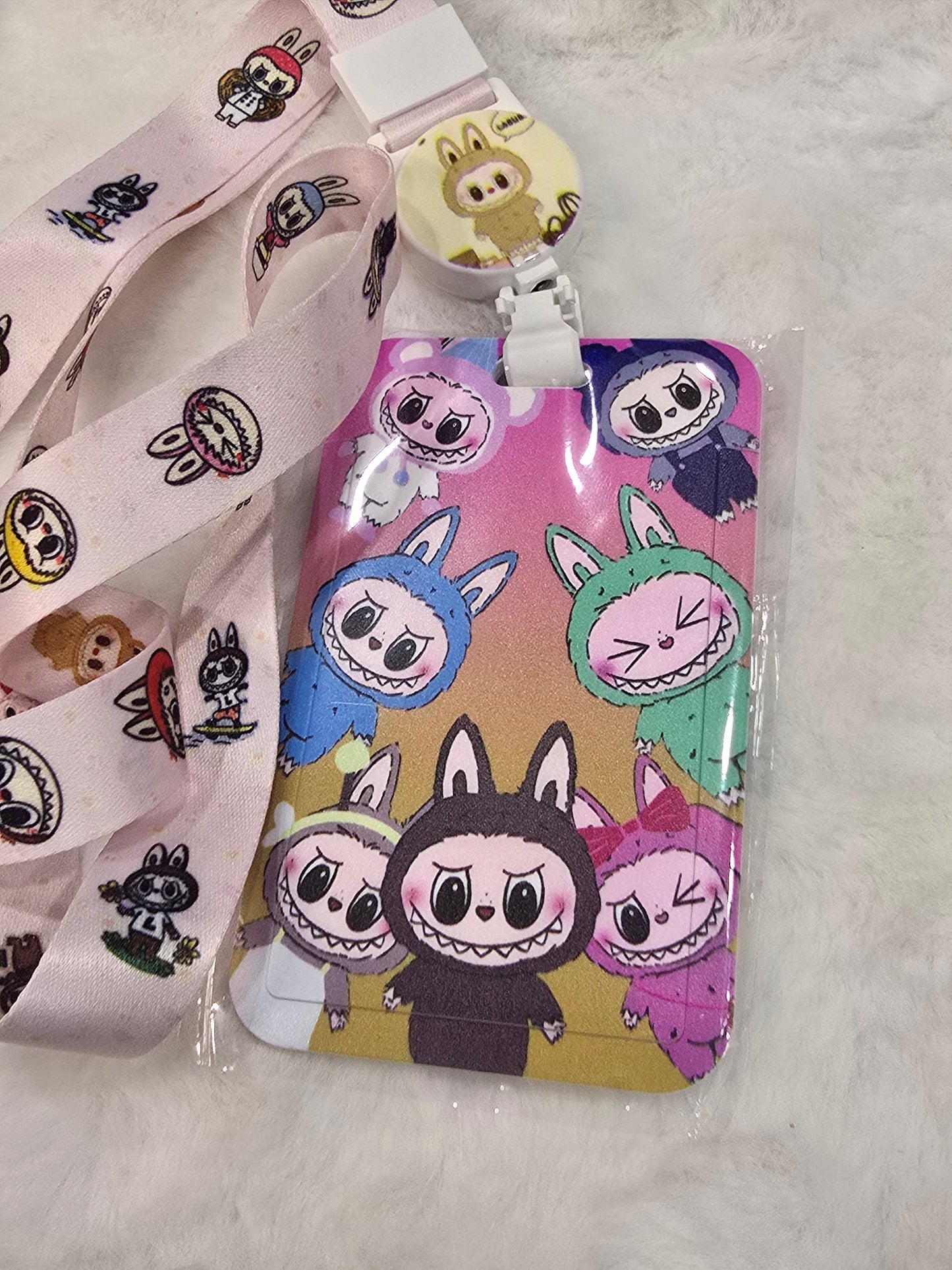 ID holder lanyard -LaBuBu 001
