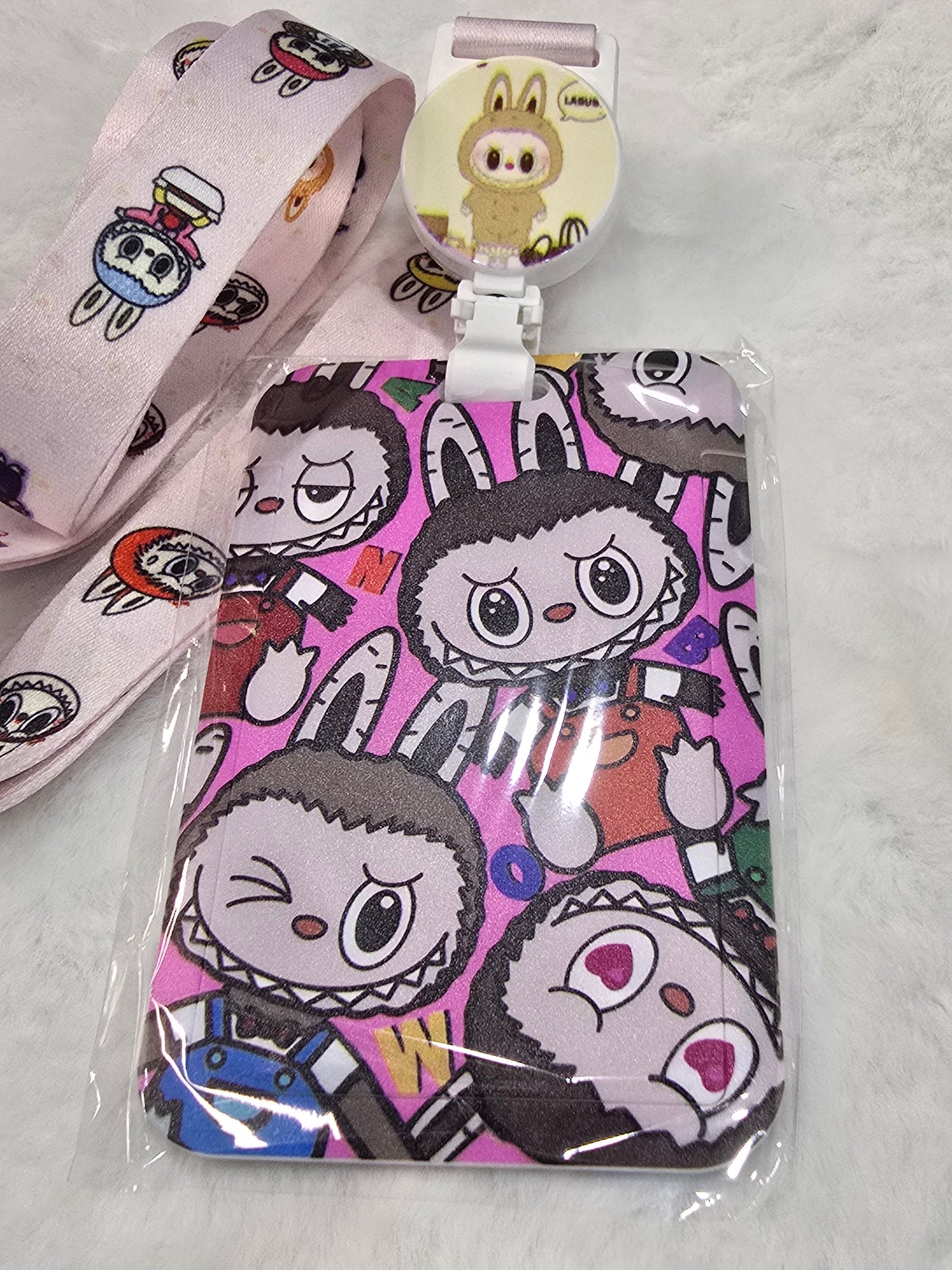 ID holder lanyard- LaBuBu 004