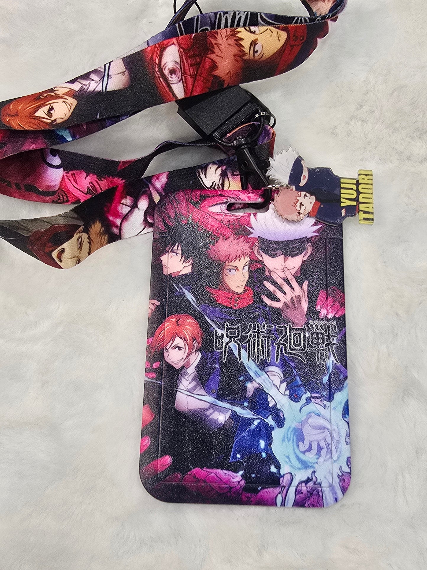 ID holder lanyard- jujutsu