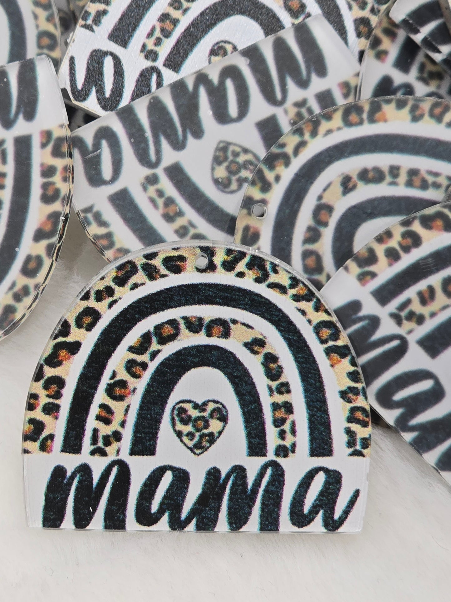 Boho Mama Acrylics 5mm with hole