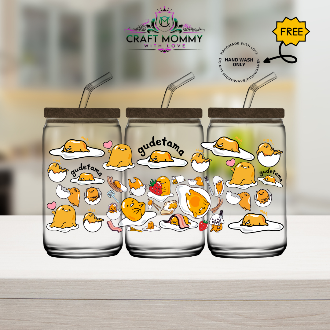 Gudetama - UV DTF WRAP