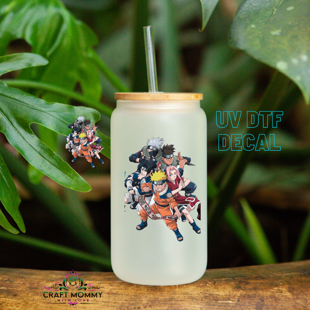 Naruto- UV DTF Decal