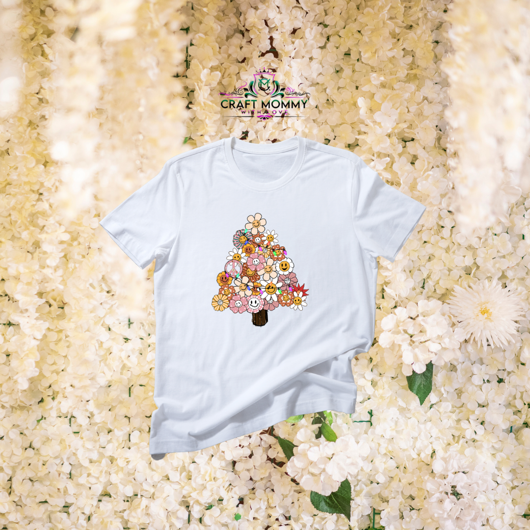 Retro Christmas Tree- DTF Transfer