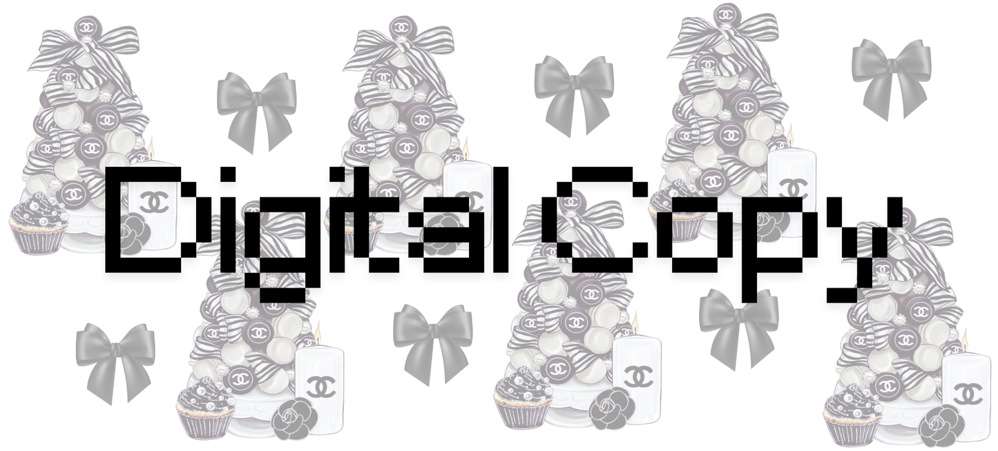 CC Cupcake- Digital Transparent PNG File