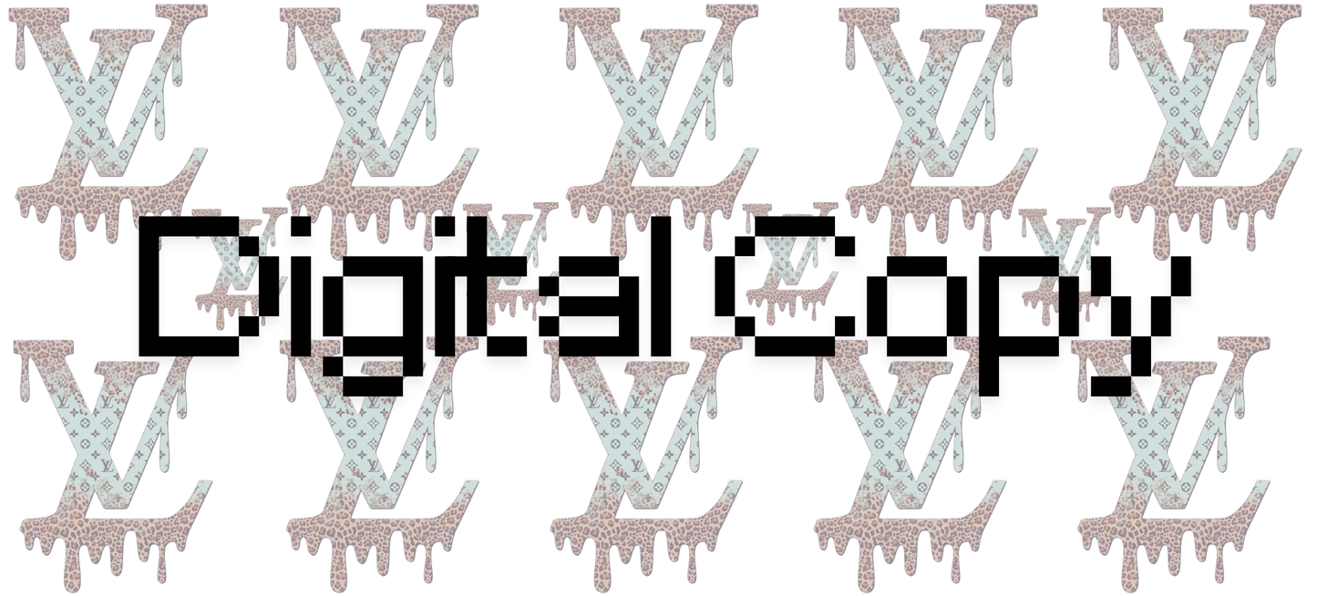 LV Drip- Digital Transparent PNG File