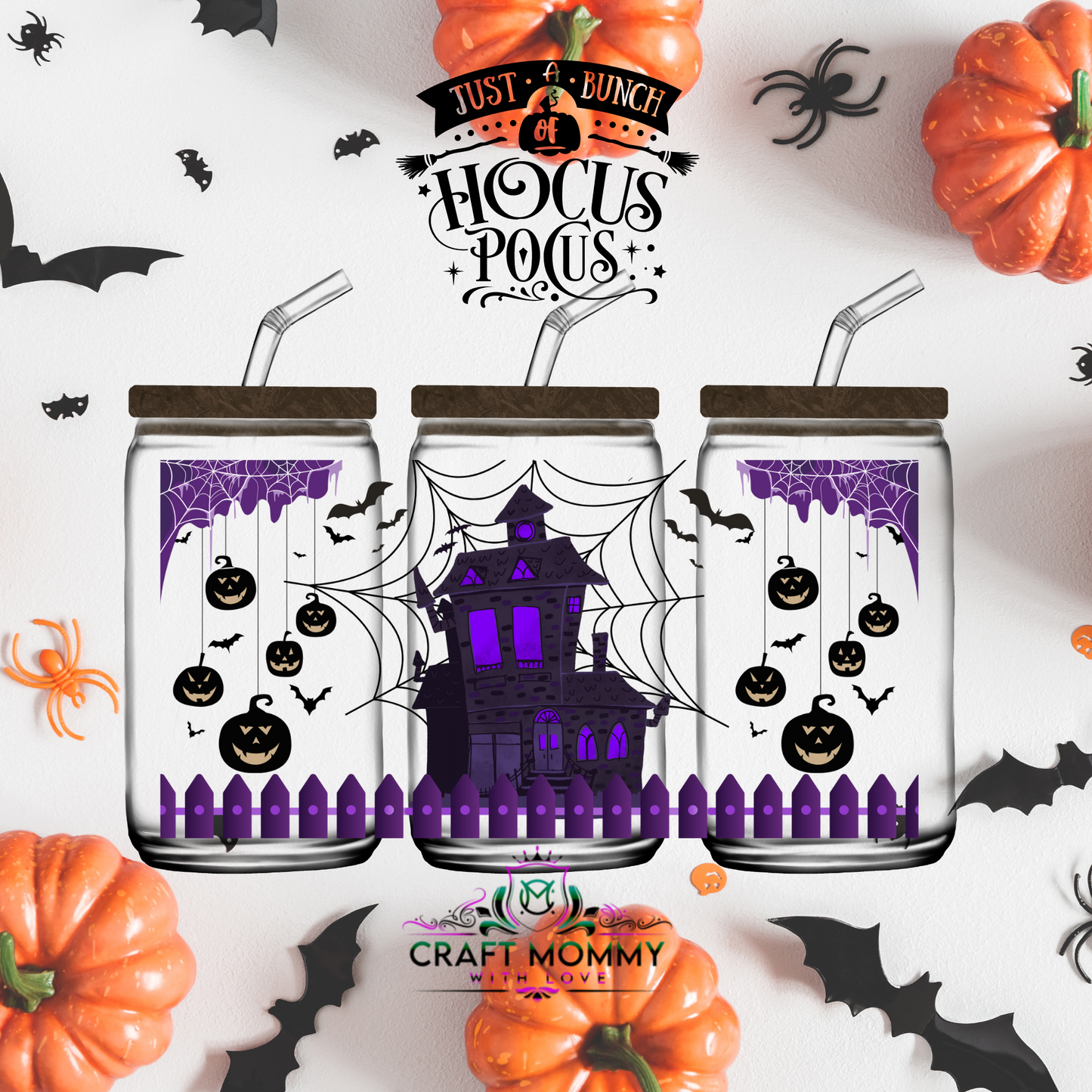 Halloween 1027- UV DTF Wrap 16 oz