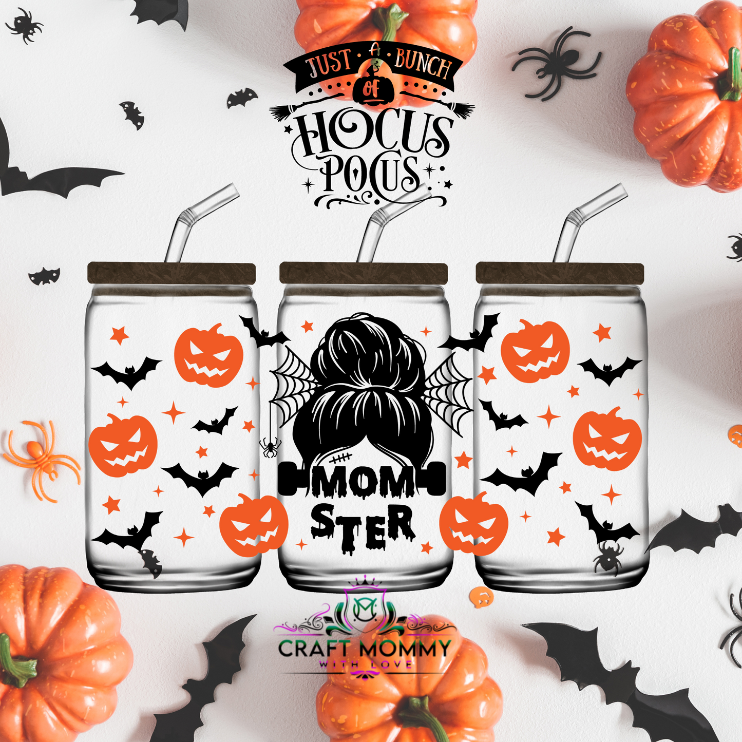 Halloween 1028- UV DTF Wrap 16 oz