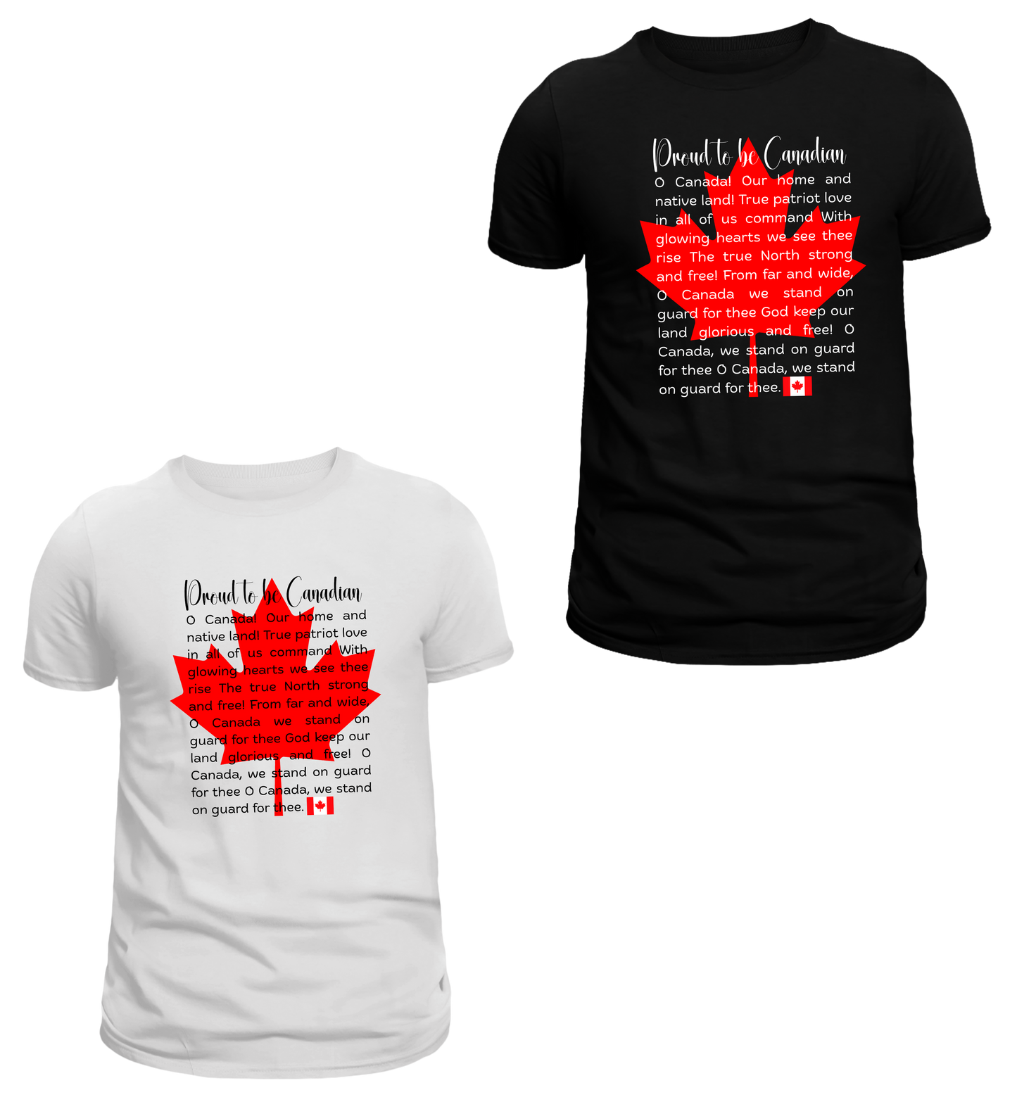 Proud to be Canadian Oh Canada