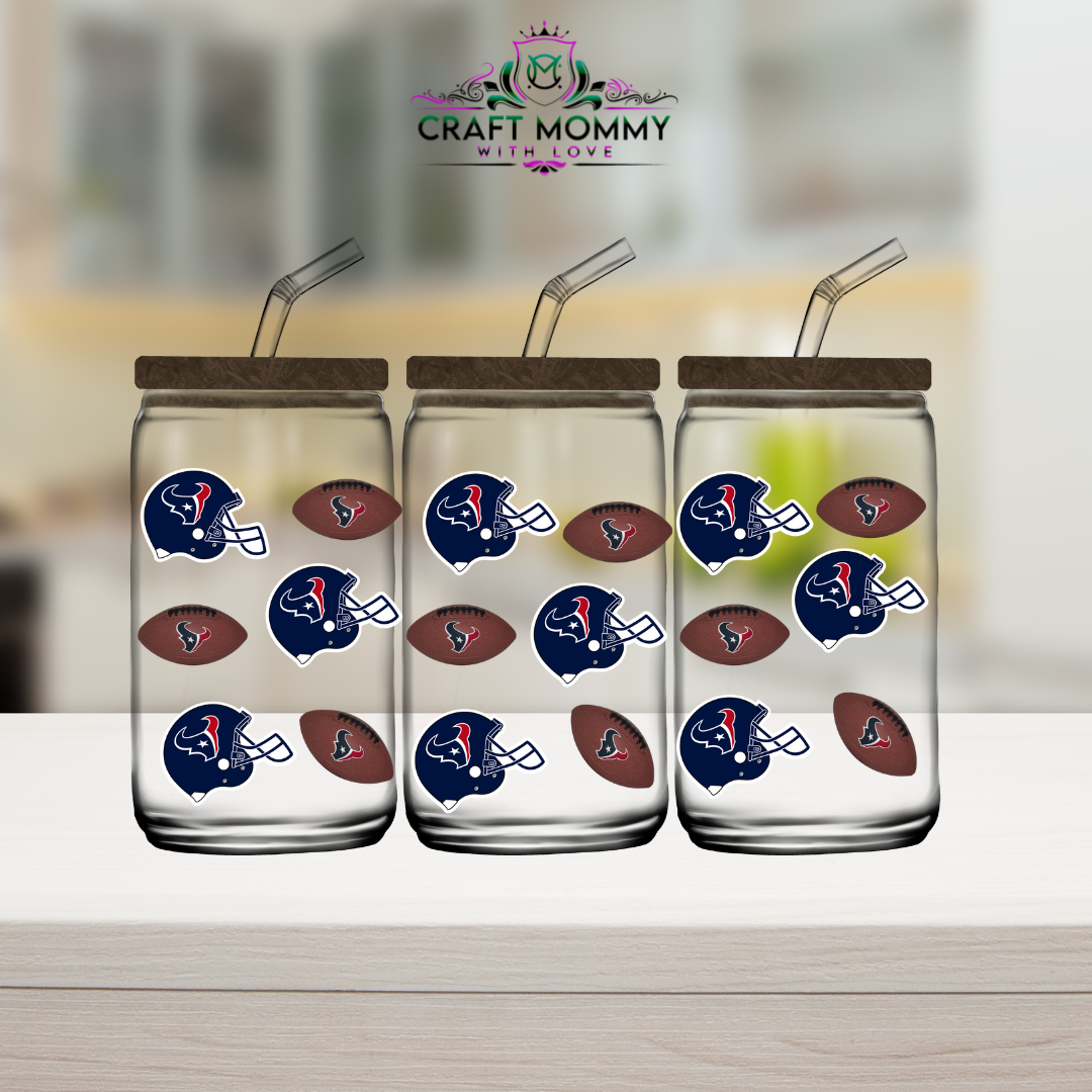 Texas Sports- UV DTF Wrap 16oz