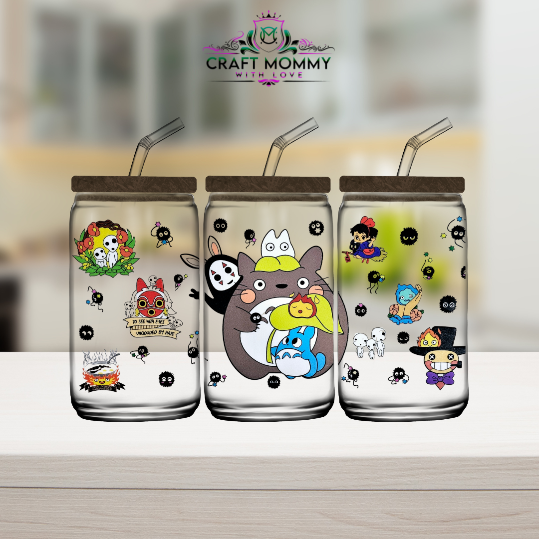 My Neighbor Totoro DTF Wrap 16 oz