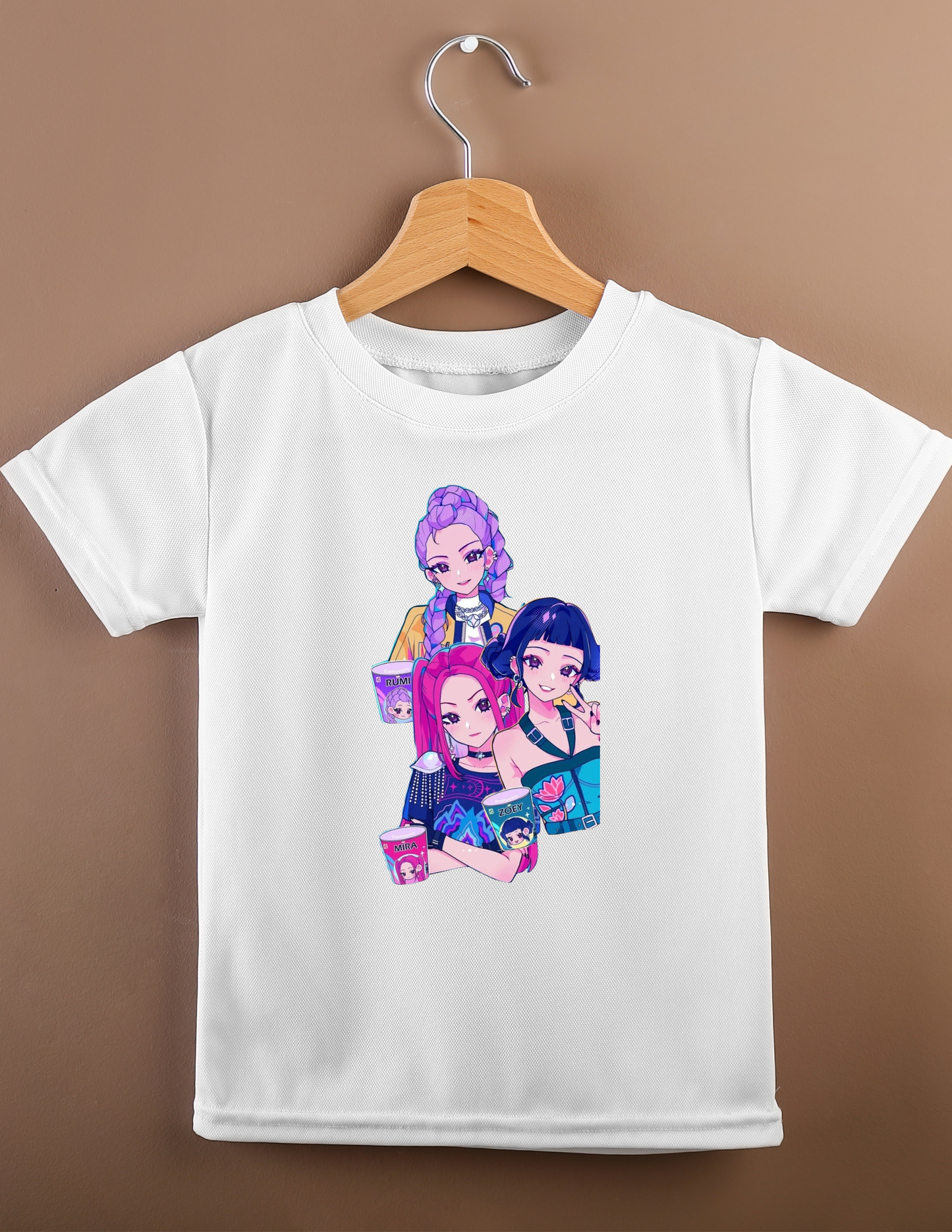Huntrix with cup noodles - DTF TRANSFER Prints 6 x 7 inches