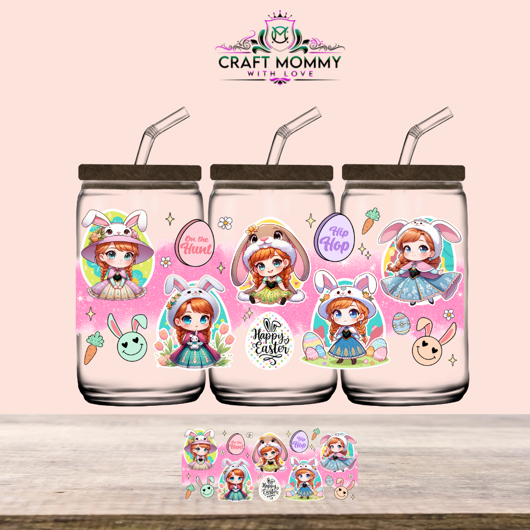 Easter Collection UV DTF Wrap 16oz - Elsa