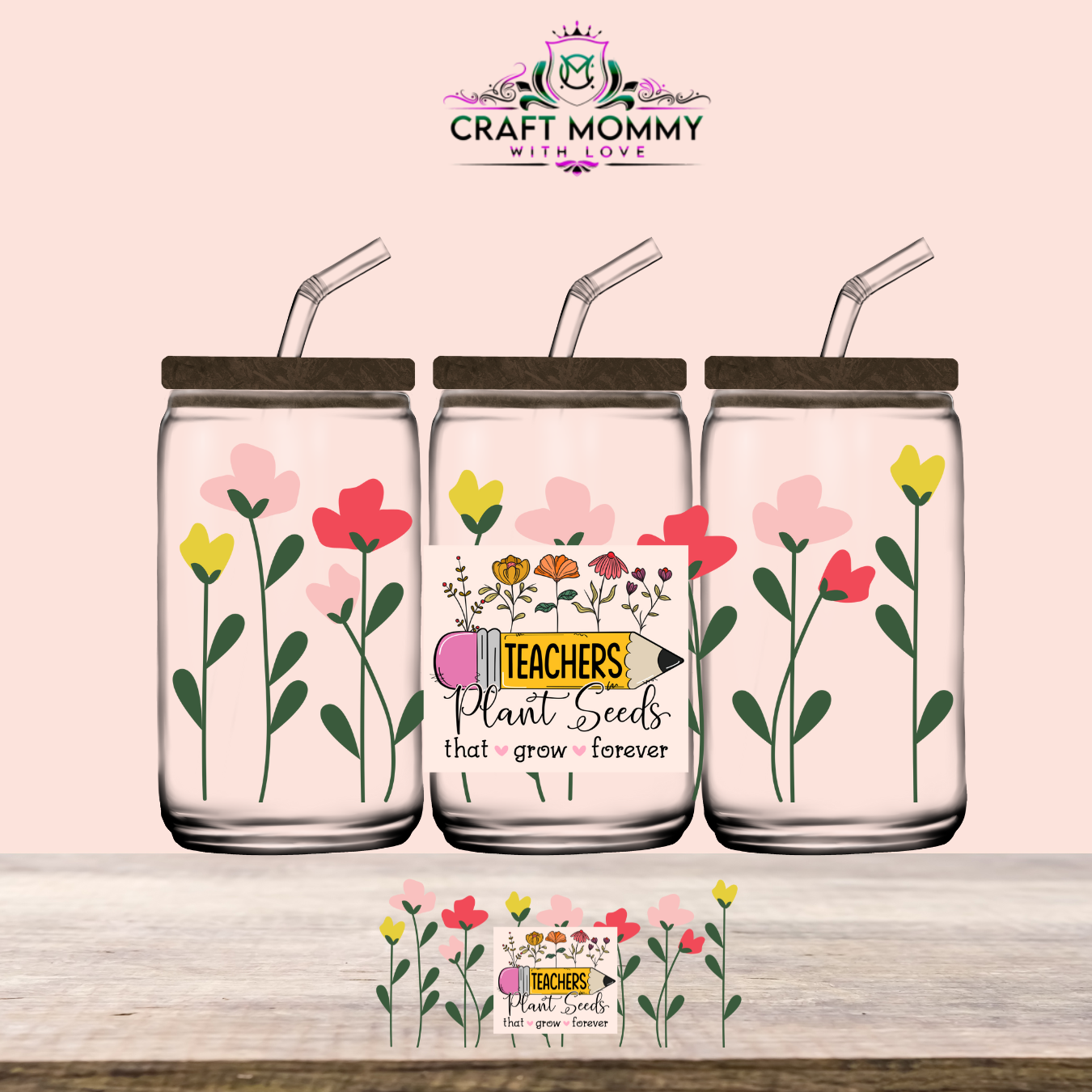 Teachers -UV DTF Wrap 16 oz