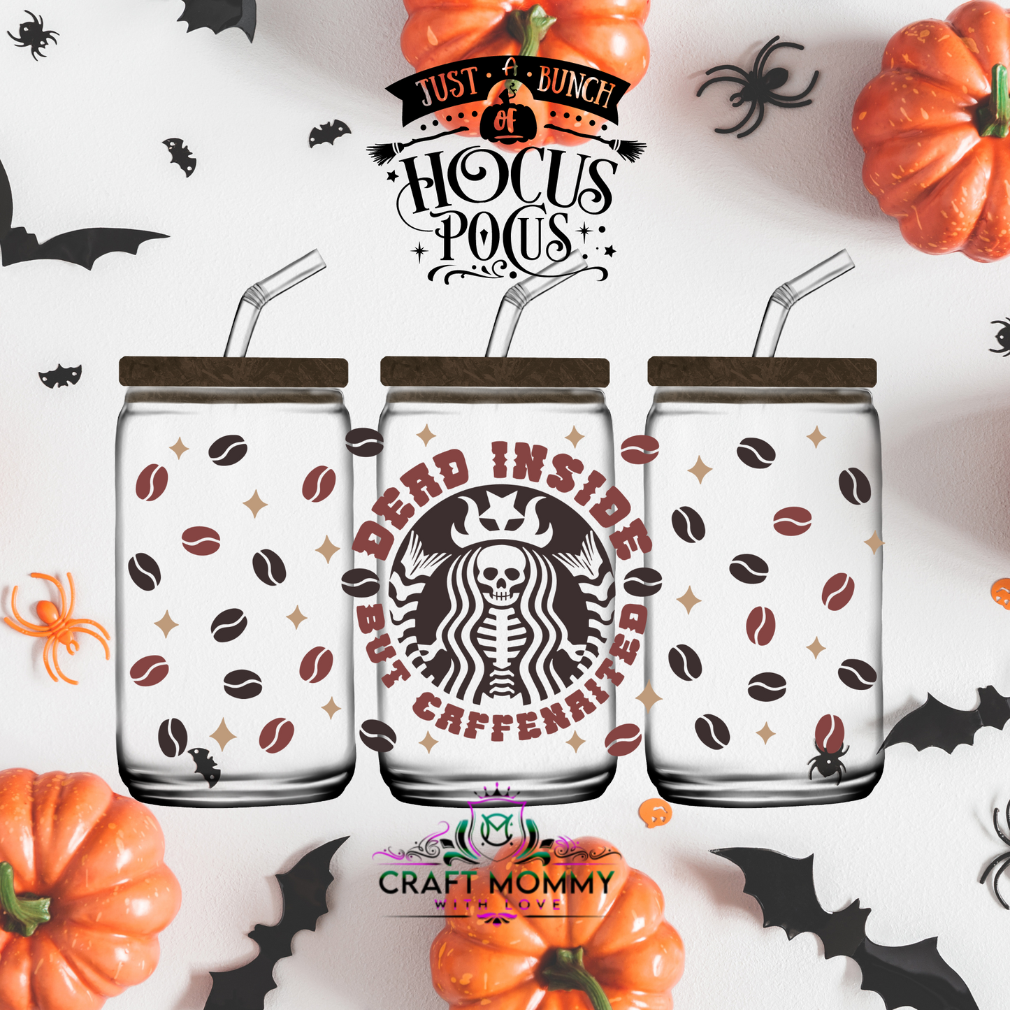 Halloween 1031- UV DTF Wrap 16 oz