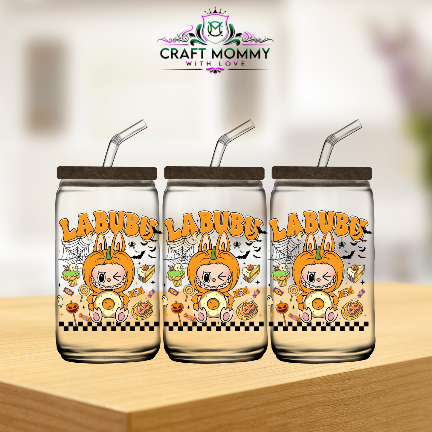 Labubu Decals- UV DTF