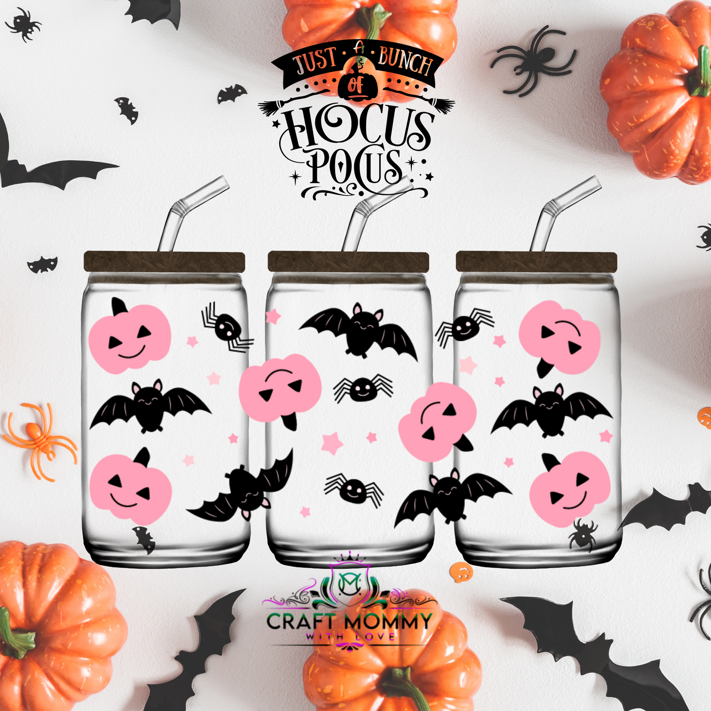 Halloween 1034- UV DTF Wrap 16 oz