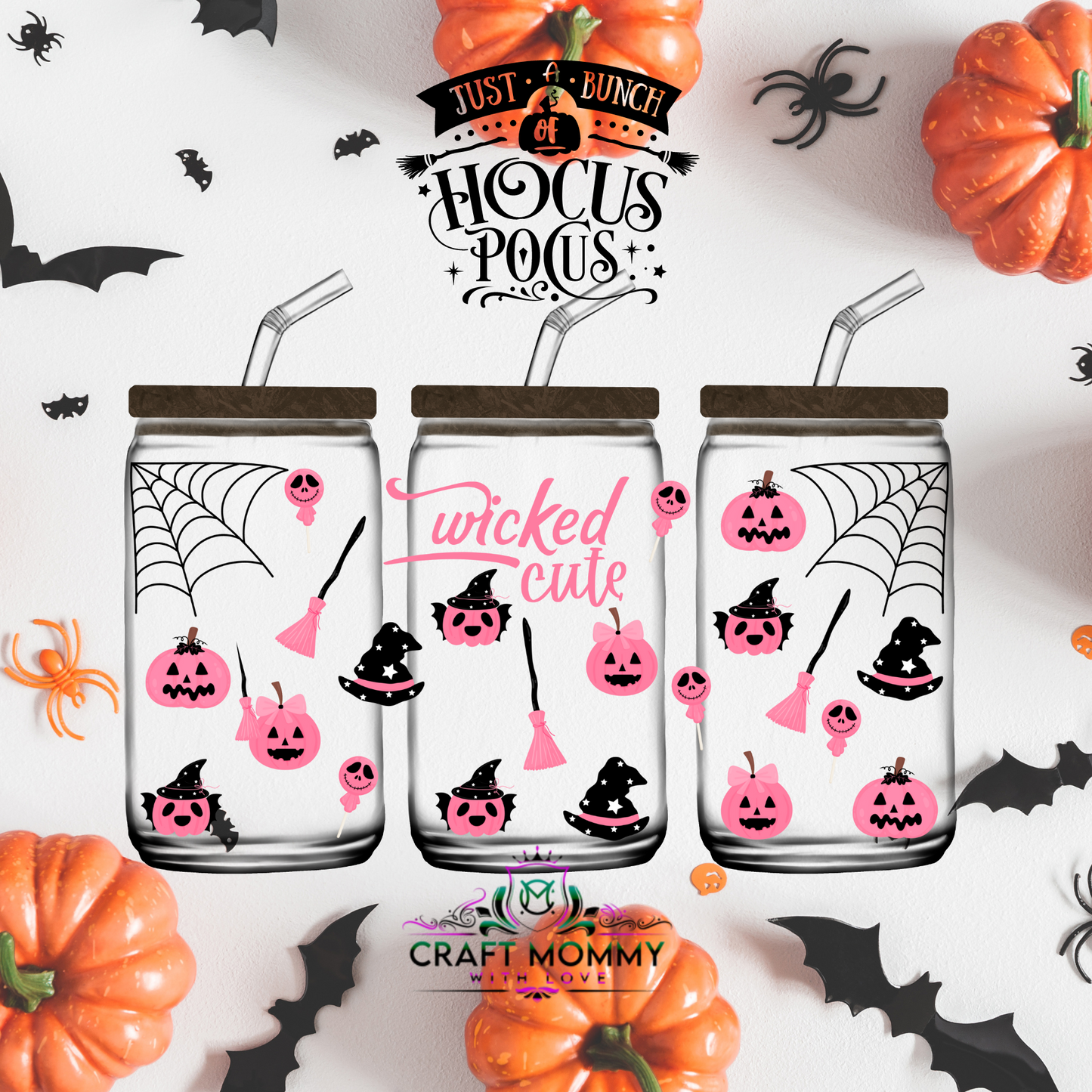 Halloween 1036- UV DTF Wrap 16 oz