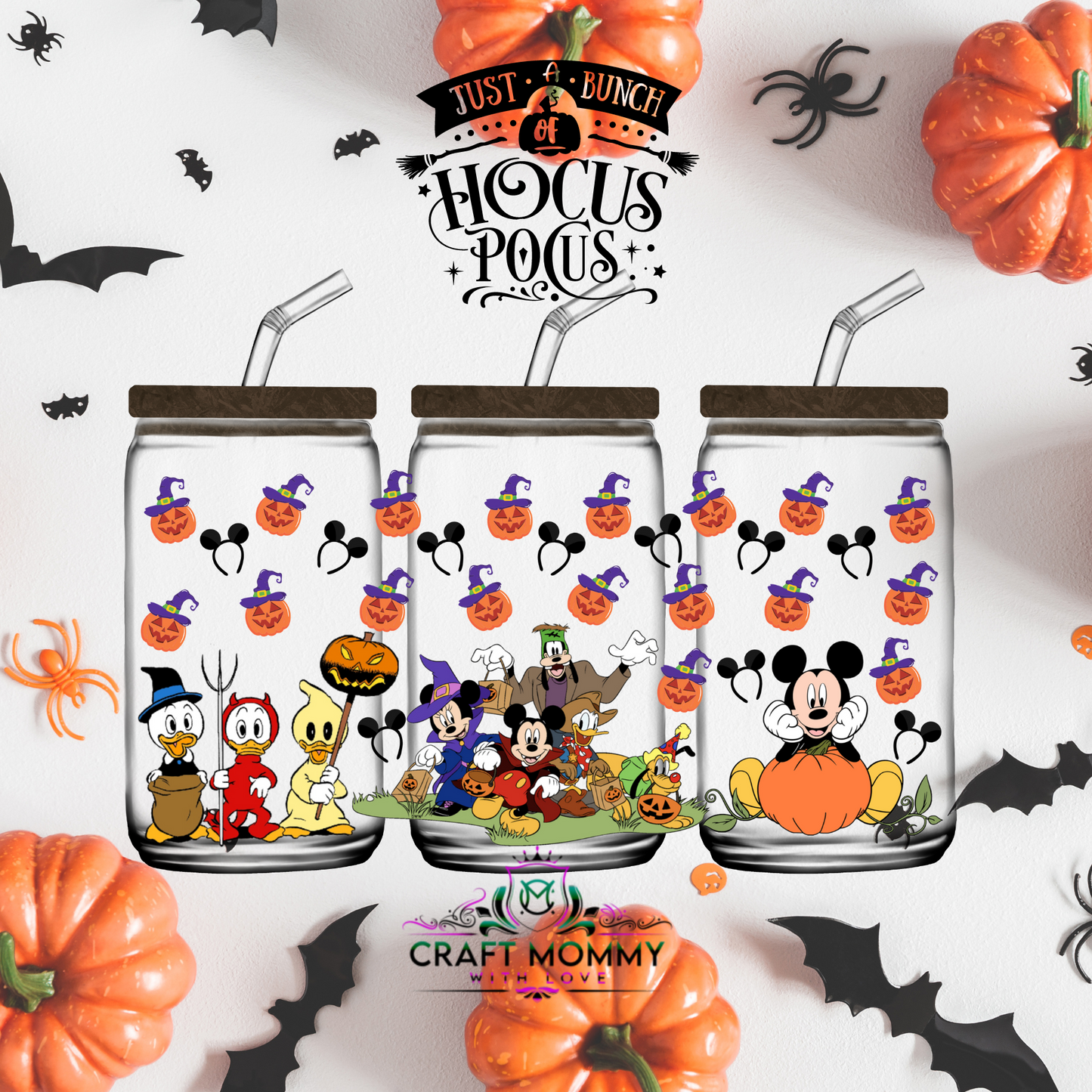 Halloween 1037- UV DTF Wrap 16 oz