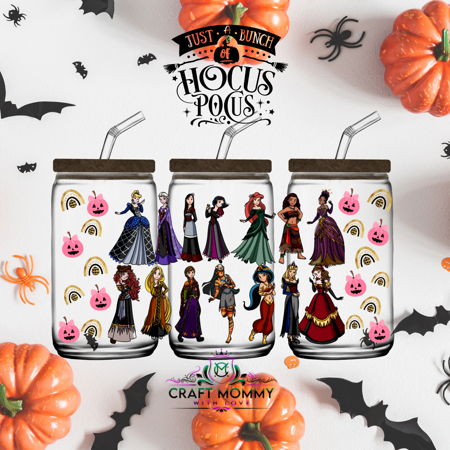 Halloween 1038- UV DTF Wrap 16 oz