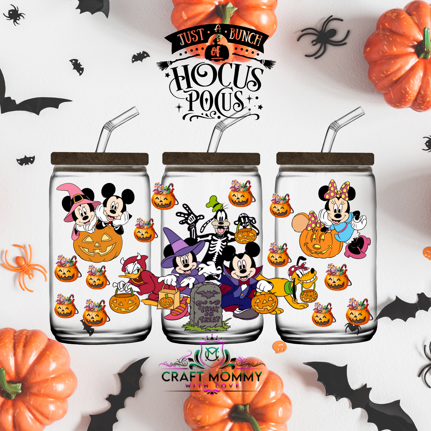 Halloween 1039- UV DTF Wrap 16 oz