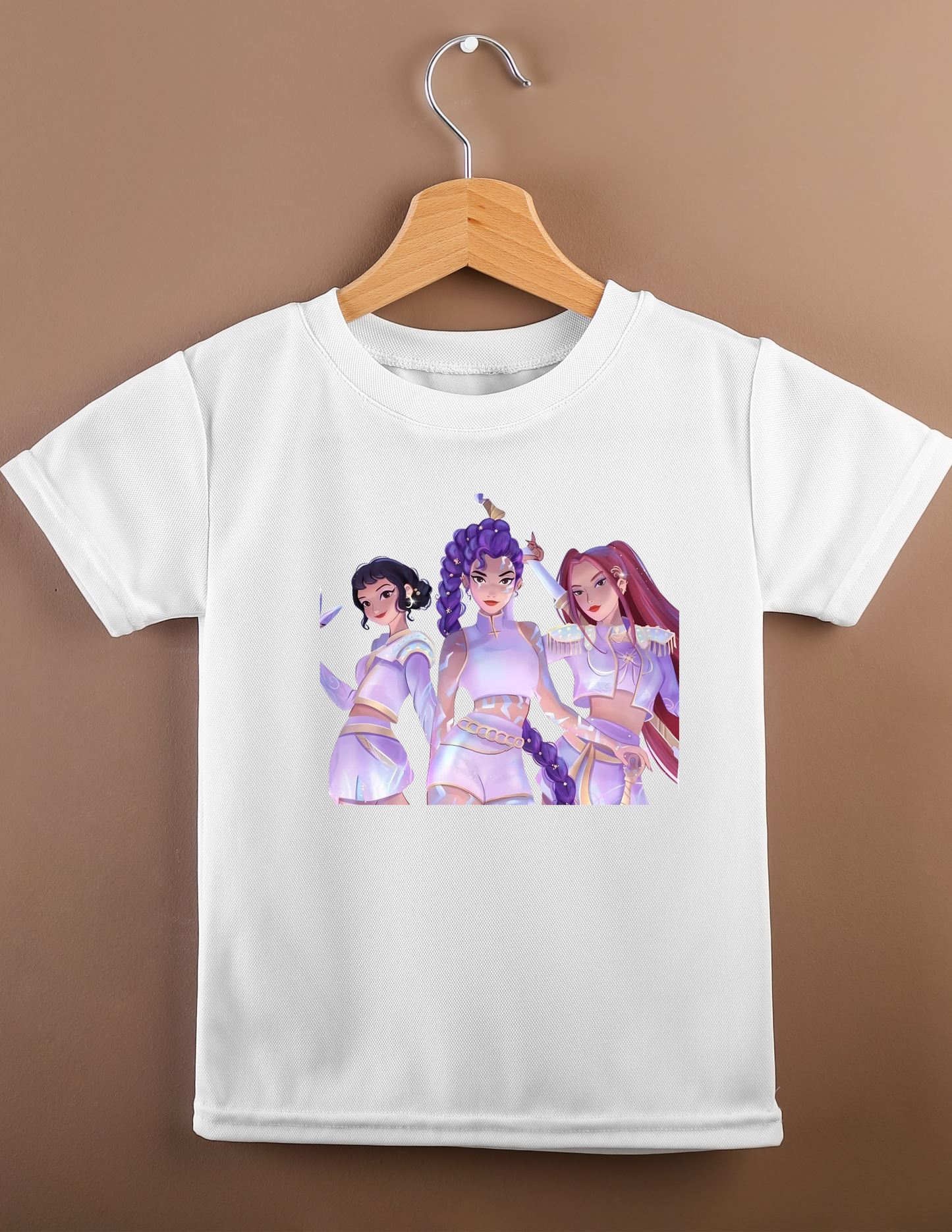 Huntrix white outfit - DTF TRANSFER Prints 6 x 5 inches