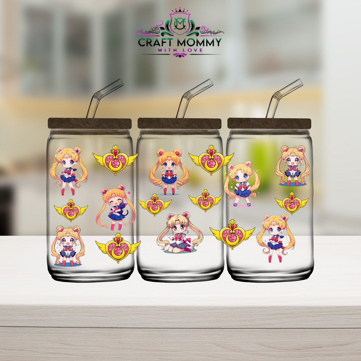 SM Kawaii 002- UV DTF Wrap 16 oz