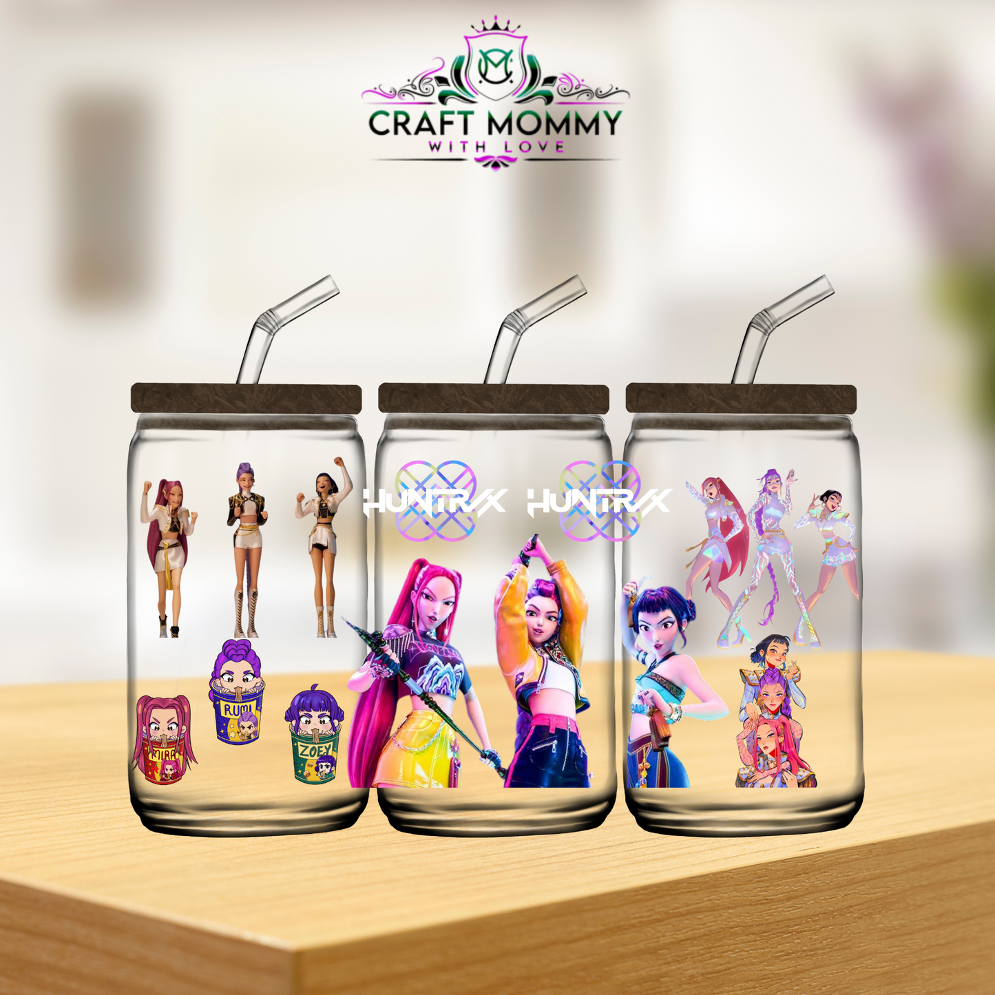 Hentrix Kpop hunters 003 - UV DTF wrap