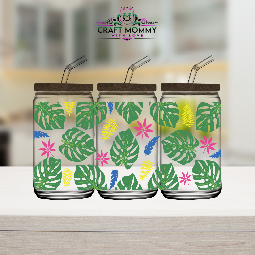 Green Leaf - UV DTF Wrap 16 oz