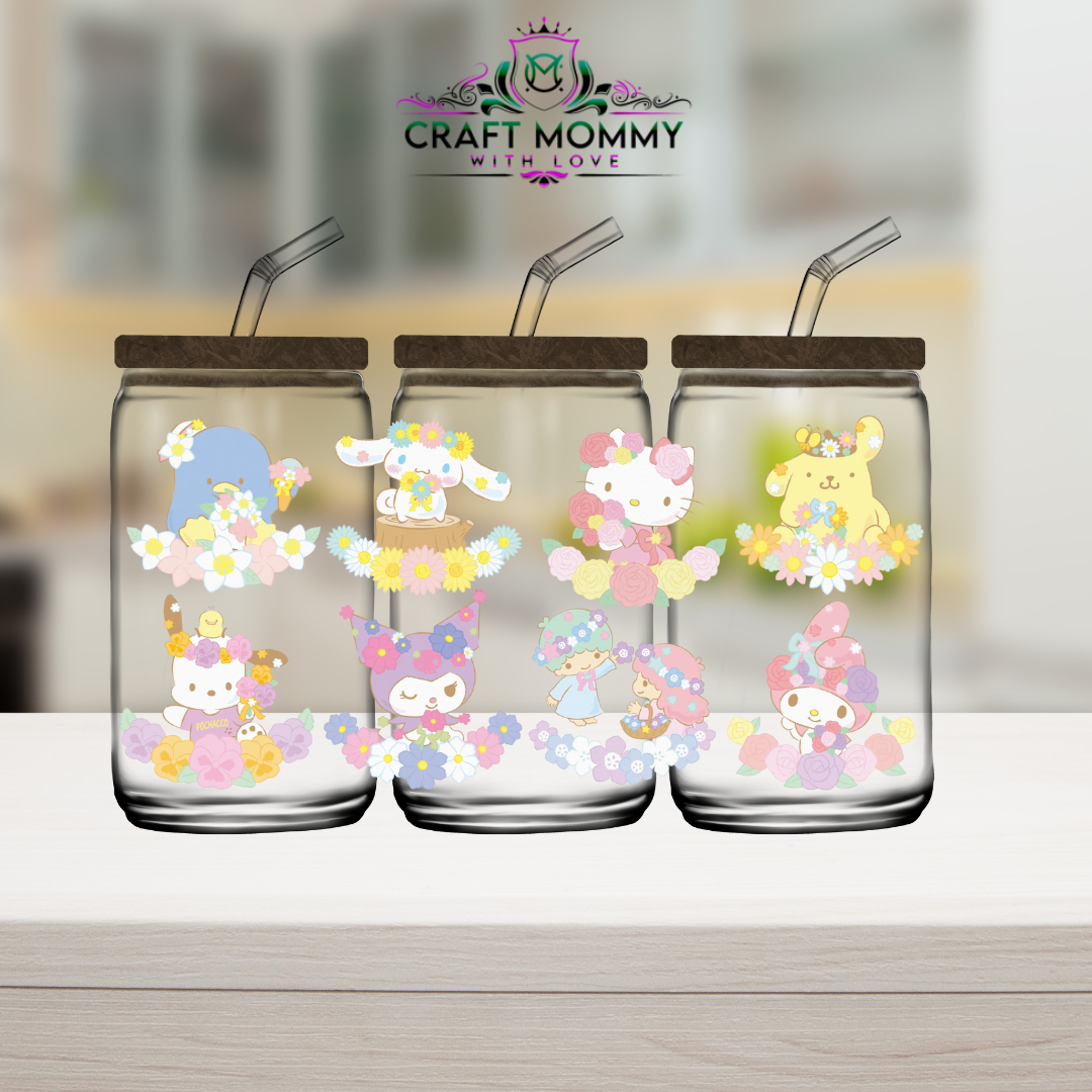 Sanri Spring- UV DTF Wrap 16 oz