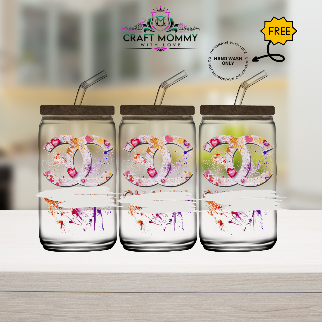 CC paint splash - UV DTF WRAP