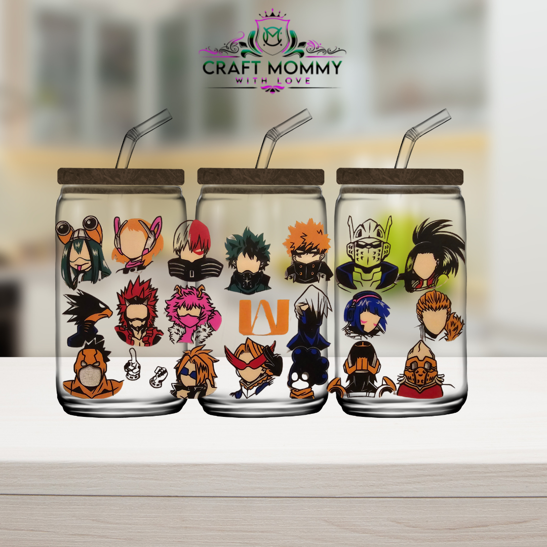 New Anime- UV DTF Wrap 16 oz